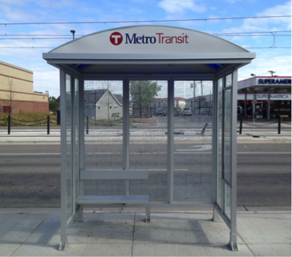"D" Type Bus Shelter