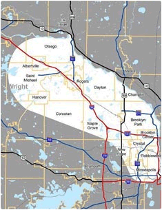 Transit Study Area Map