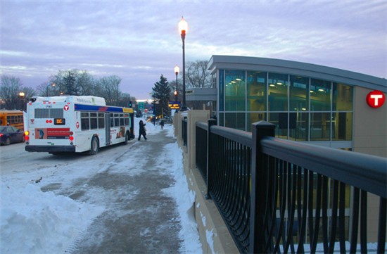 photo transit center winter
