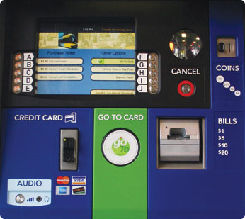 ticket vending machine