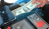 Paying with cash