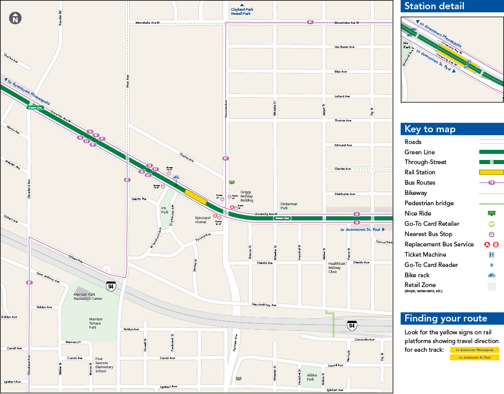 Fairview Avenue Station Metro Transit