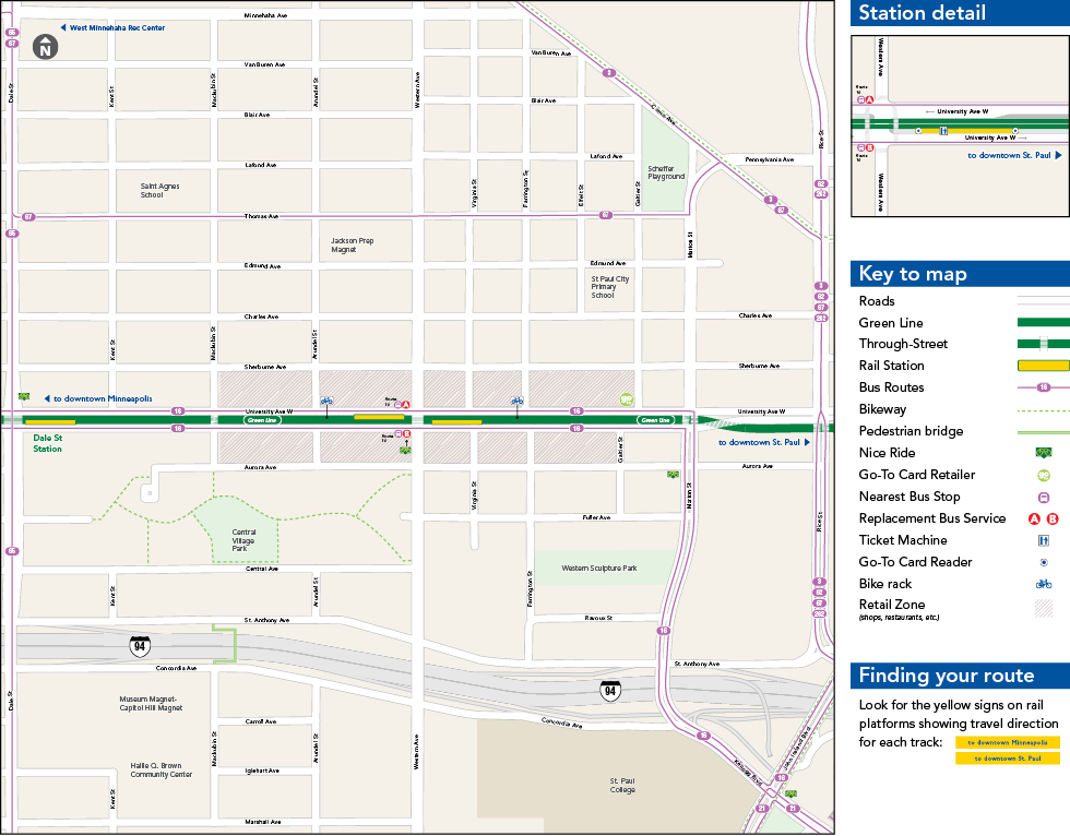 Western Avenue Station Metro Transit