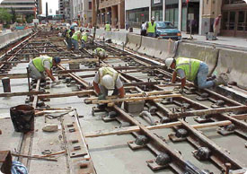 Rail construction