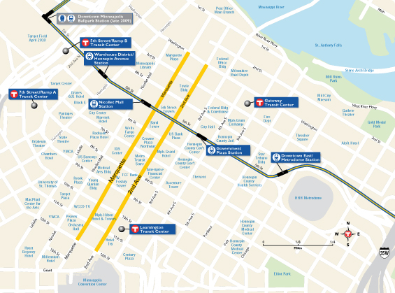 Marquette and 2nd Avenue Expansion Map