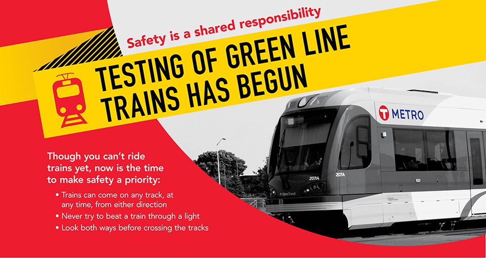 Safety along the METRO Green Line
