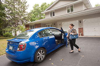 Share the ride in a carpool!