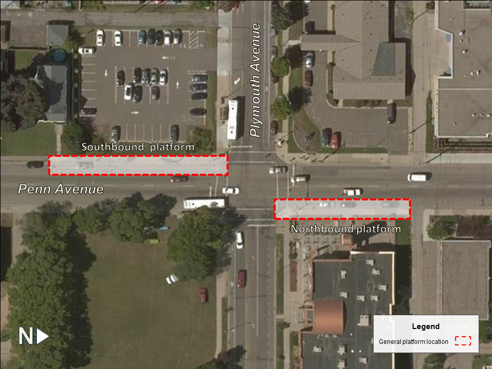 Station Plan View Penn and Pymouth