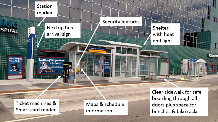 Snelling University station