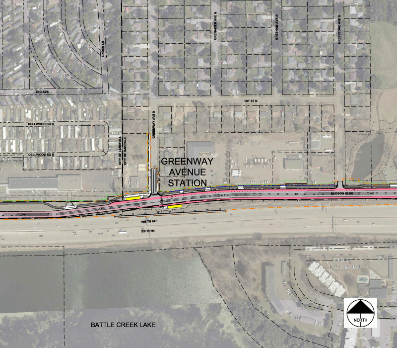 Greenway Ave Station Roll Plot