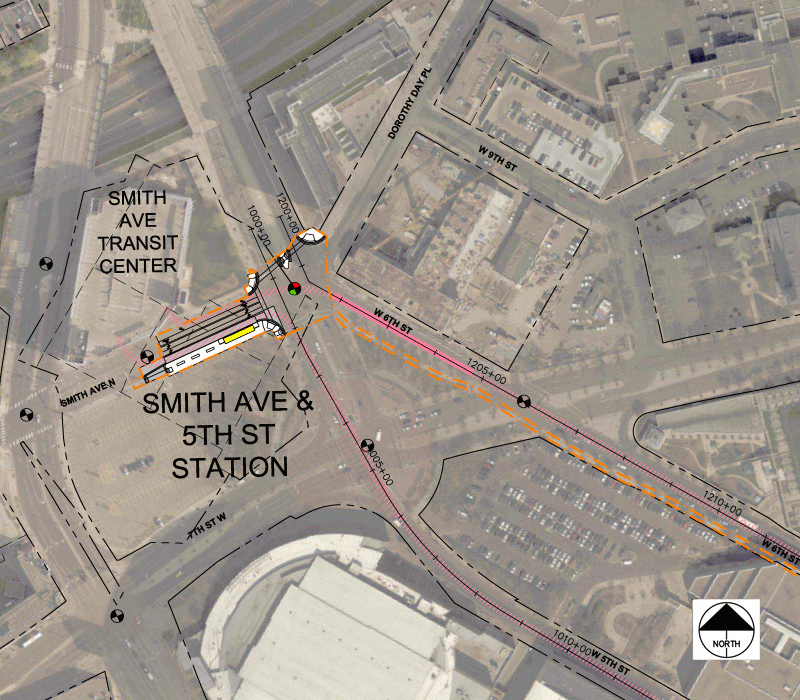 Roll Plot Smith Avenue & 5th Street Station