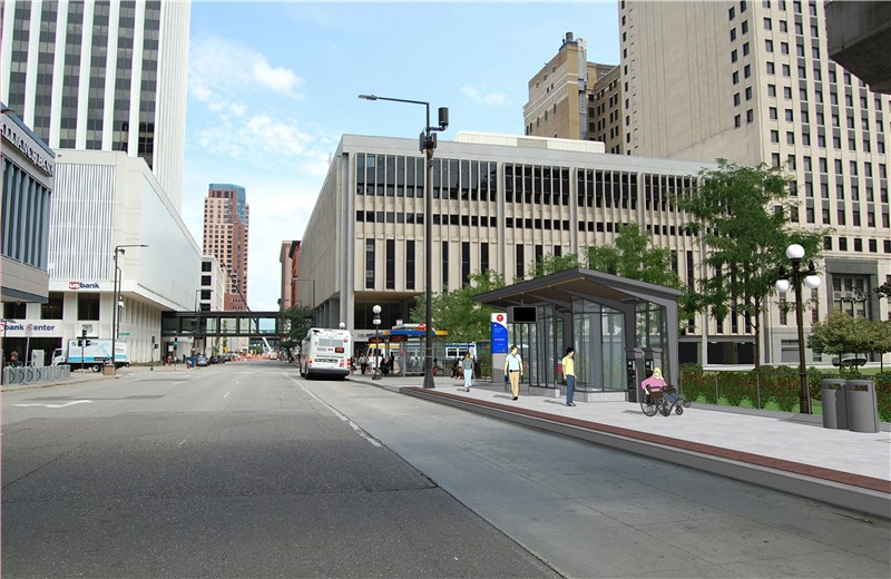 5th St. and Cedar St. Station Visualization