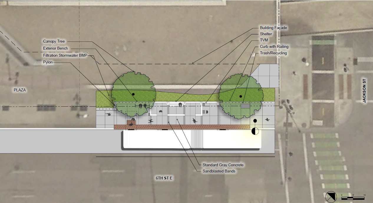 6th St. Jackson Station Site Plan