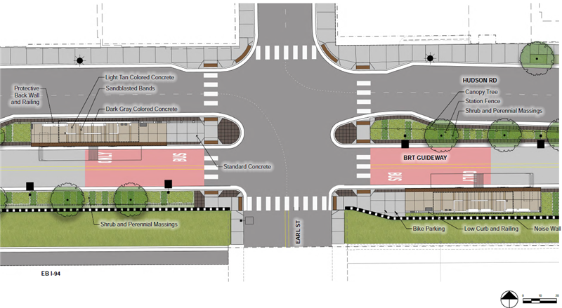 Earl St Station Site Plan Zoomed In