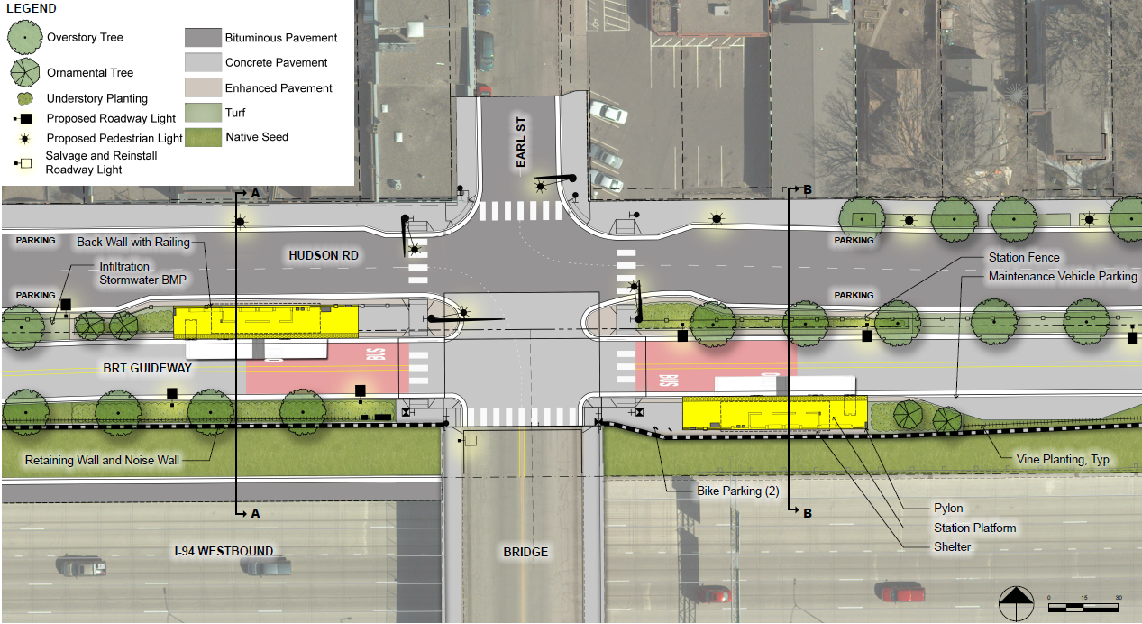 Earl St Station Site Plan Zoomed Out