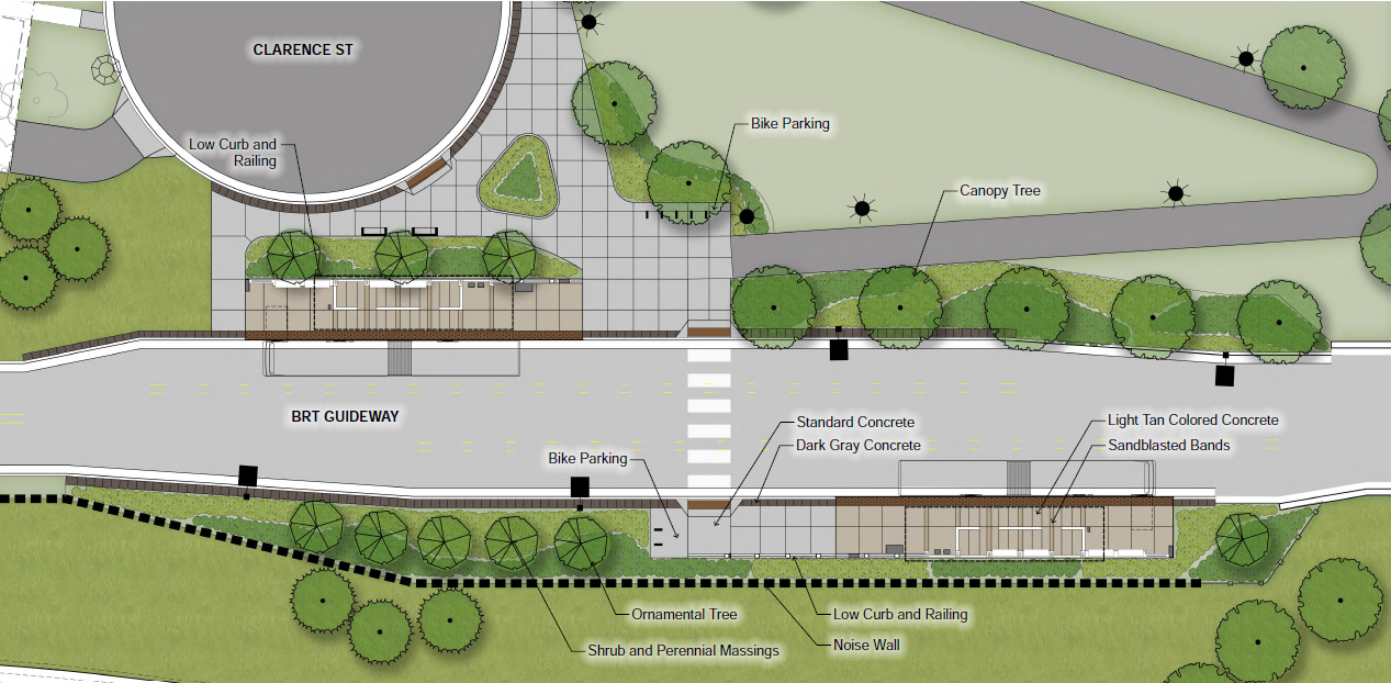 Etna St Station Site Plan Zoomed In