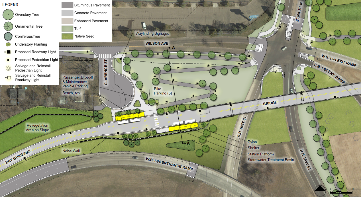 Etna St Station Site Plan Zoomed Out