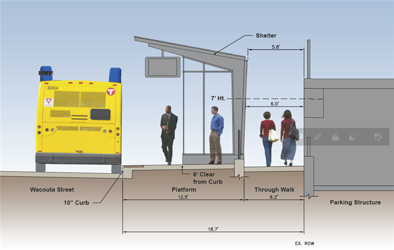 Cross Section of Street