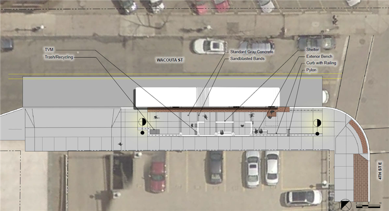 Station Site Plan