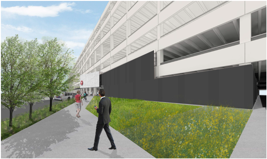 Rendering of Mall of America Station exterior