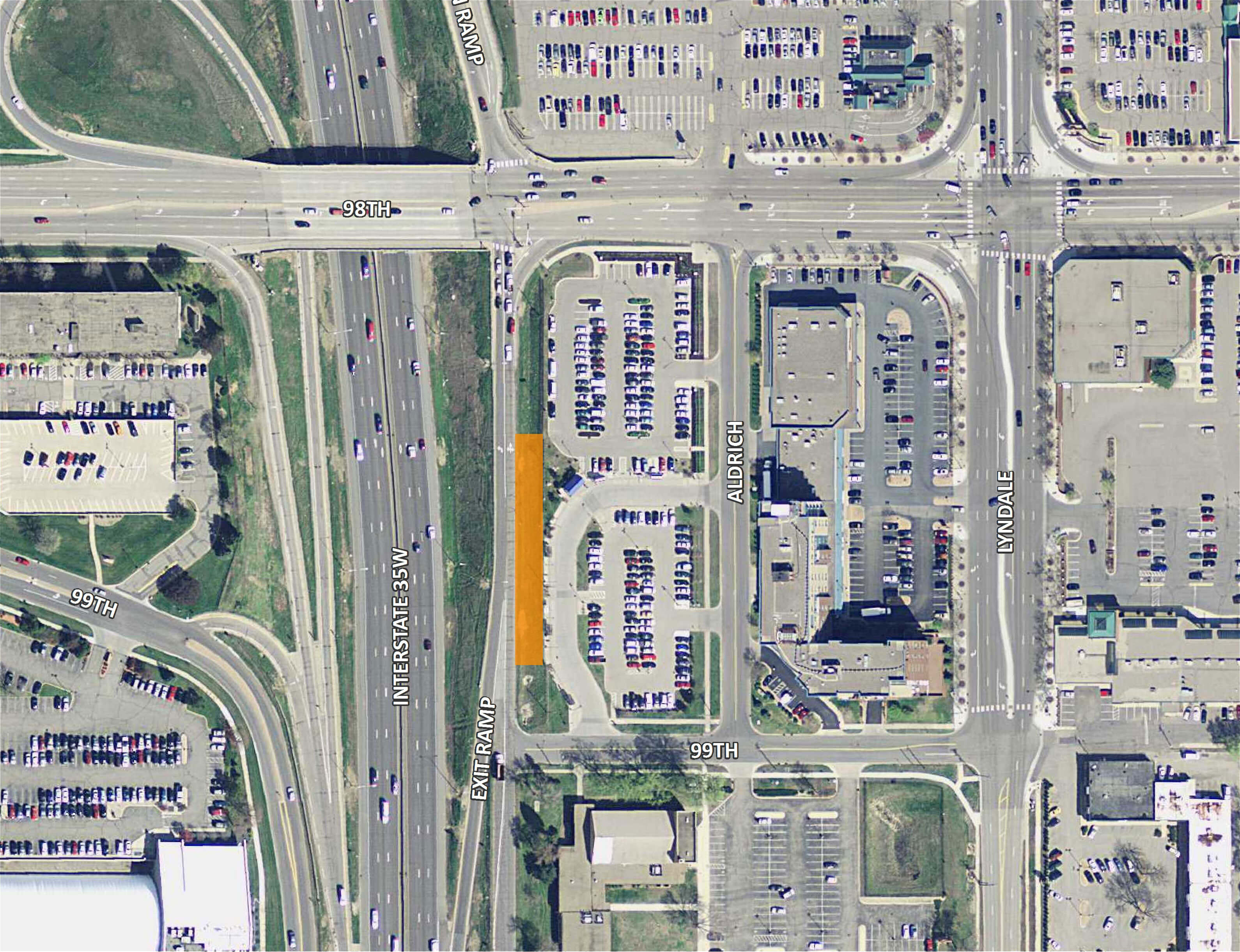 98th Street Station Aerial map