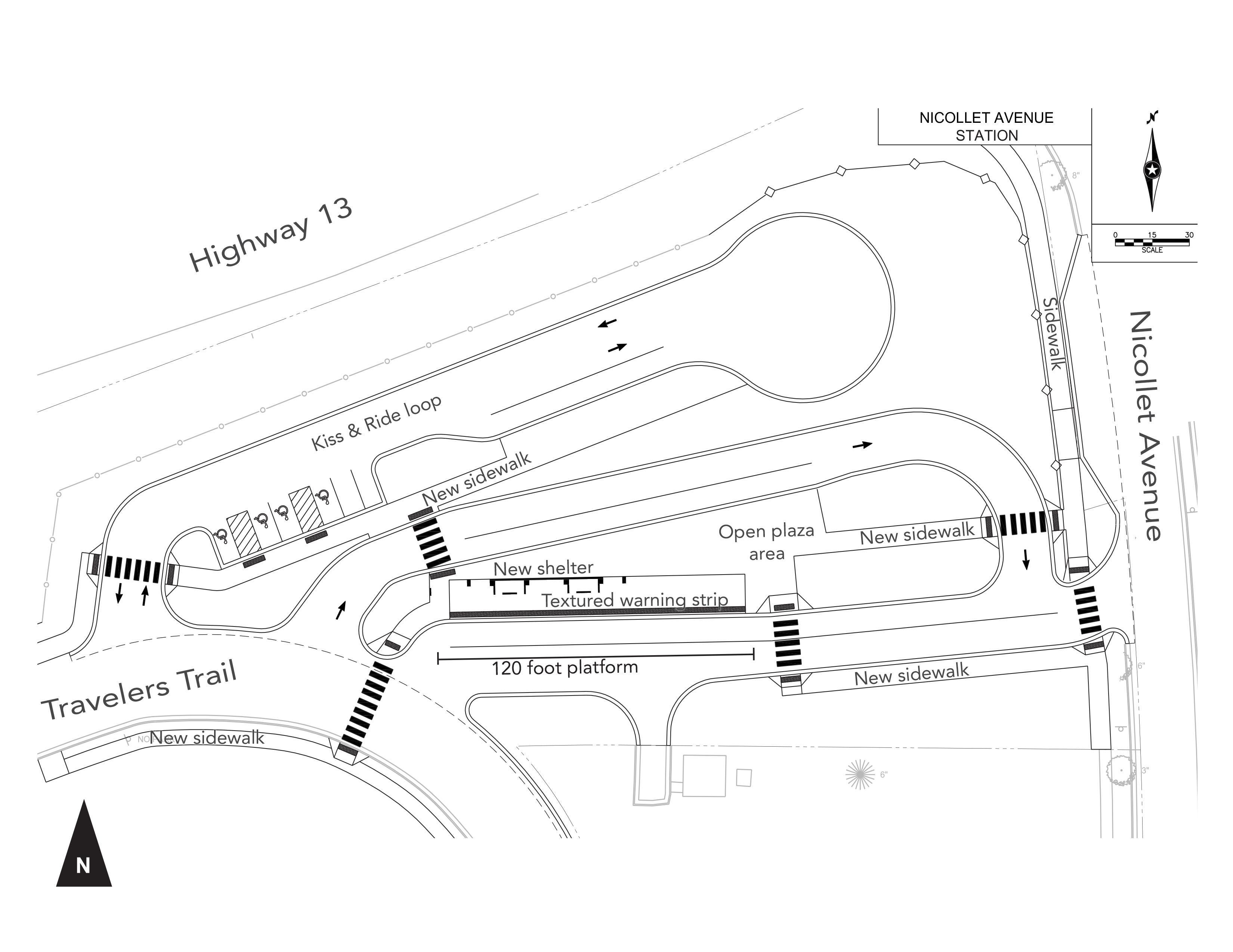 Nicollet Avenue - Site Plan