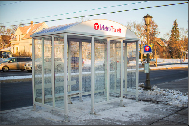 Metro Transit Bus Shelter