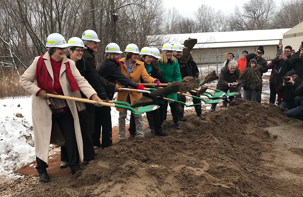 Southwest LRT ground breaking.