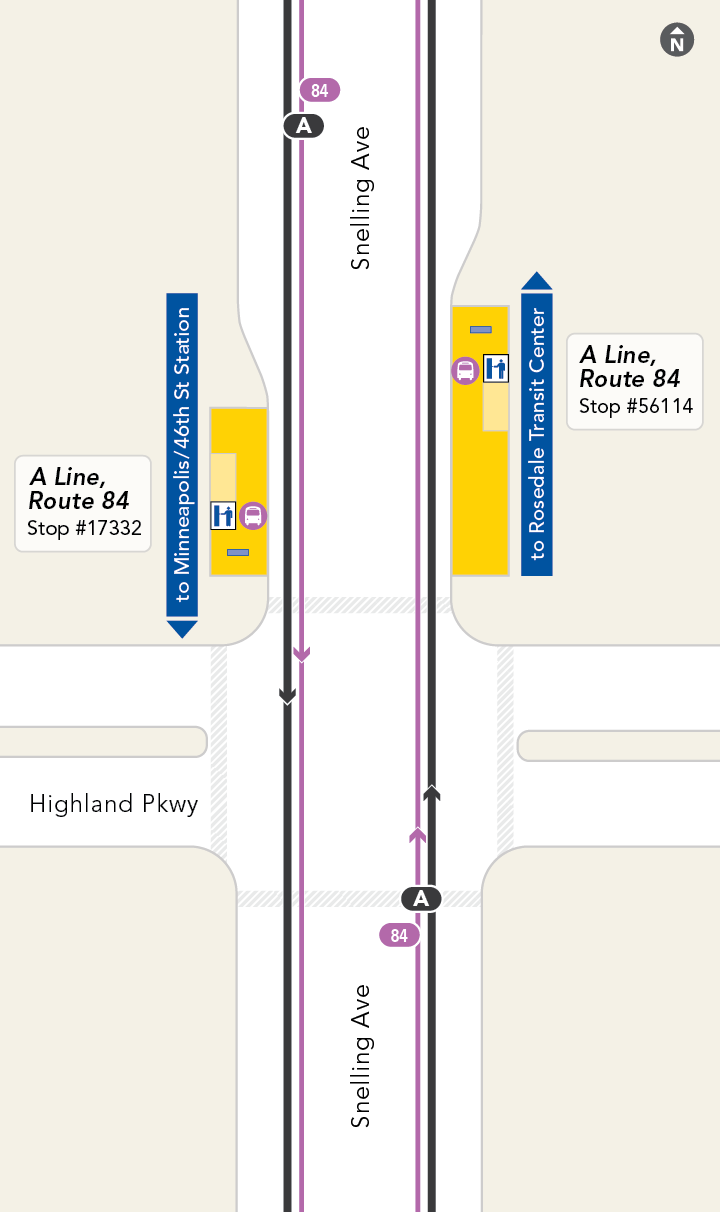 Snelling & Highland Station Detail