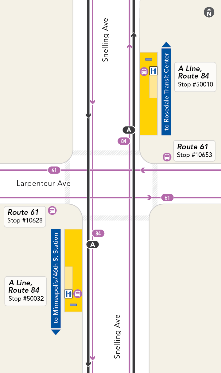 Snelling & Larpenteur Station Detail