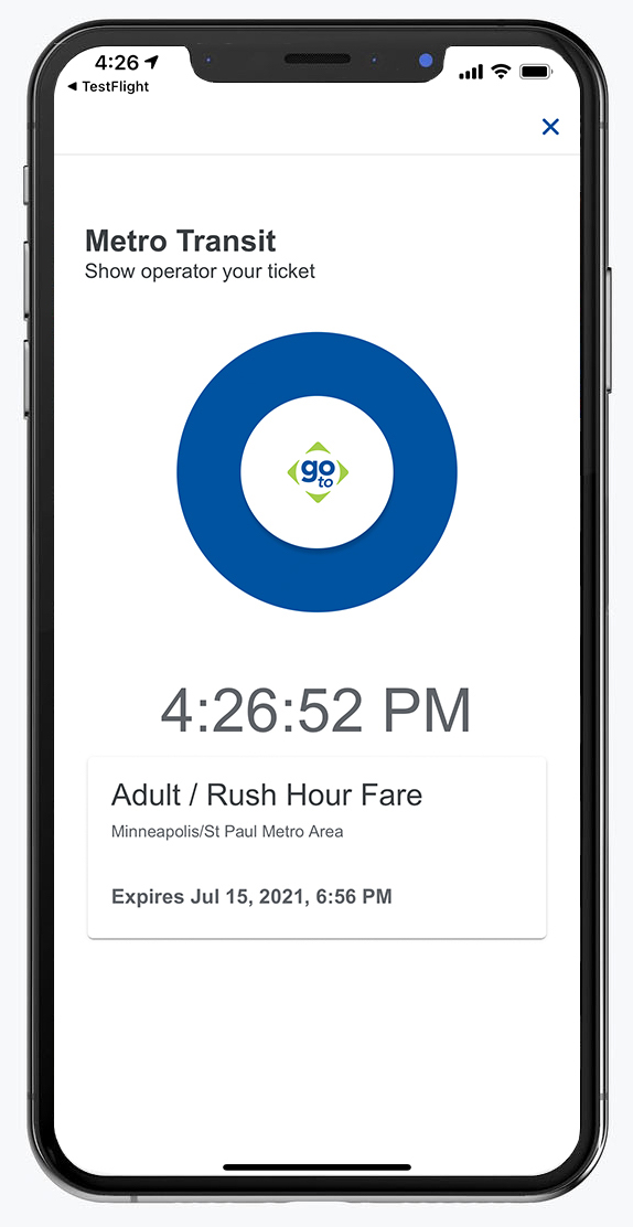Metro Transit app