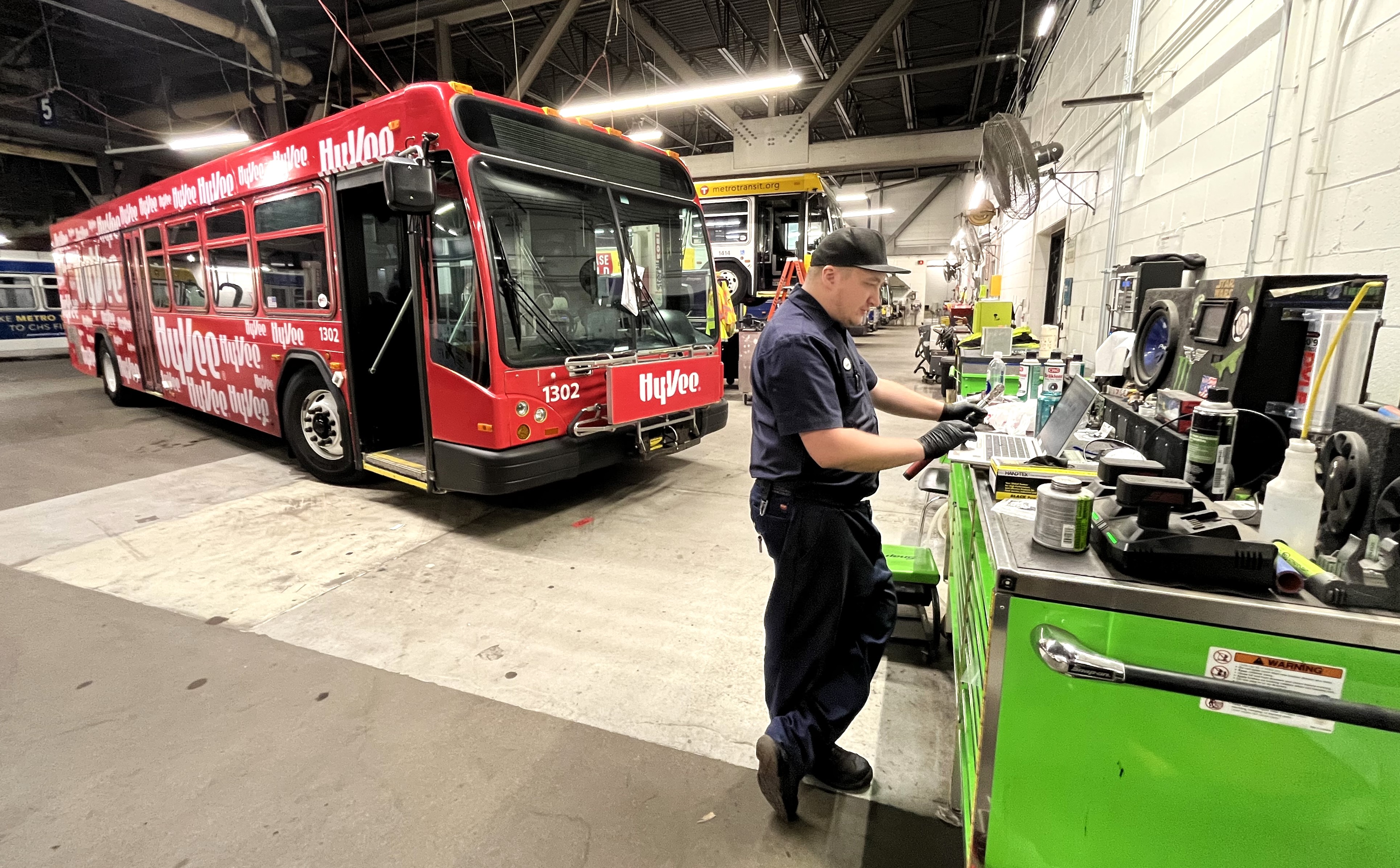 Mechanic Technician James Thies at South Garage.