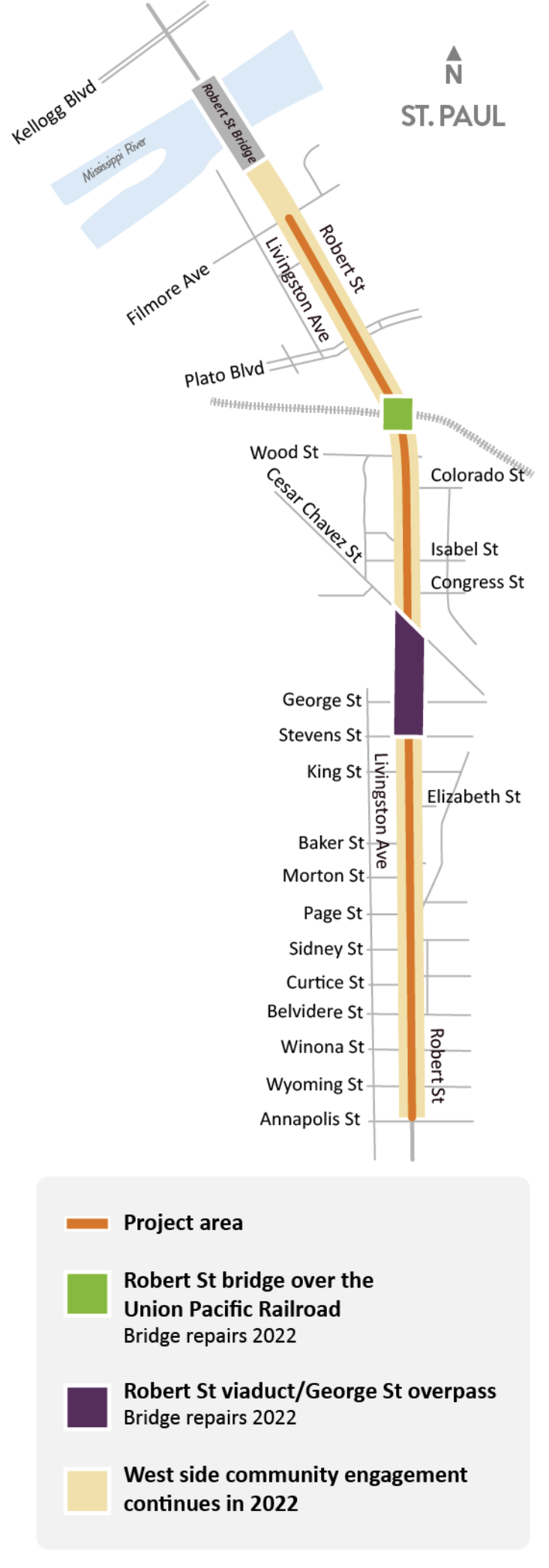 St Paul construction projects