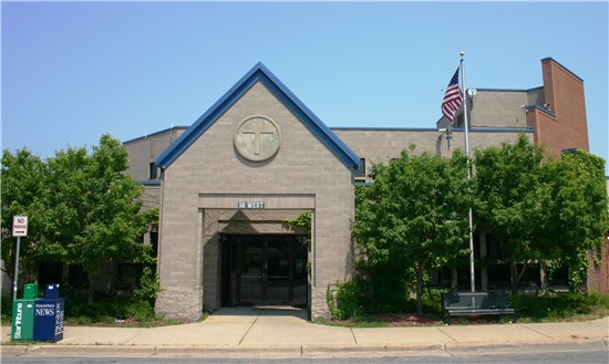 The entrance to Metro Transit's Nicollet Garage