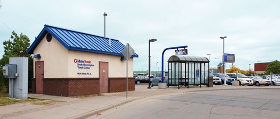 Photo of South Bloomington Transit Center Photo of South Bloomington Transit Center