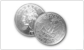 Photo of two quarters