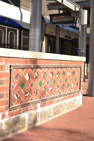 Public art at Warehouse District/Hennepin Station. Image 3.