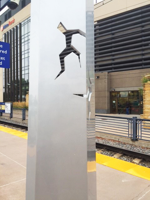 Public art 28th Avenue Station