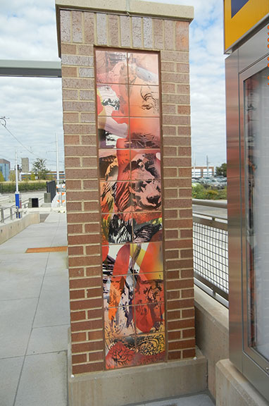 Stadium Village Station Art