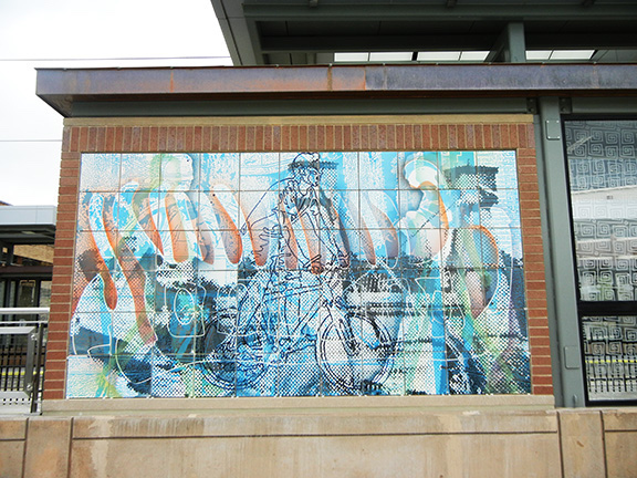 Stadium Village Station Art