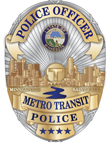 Metro Transit Police Badge