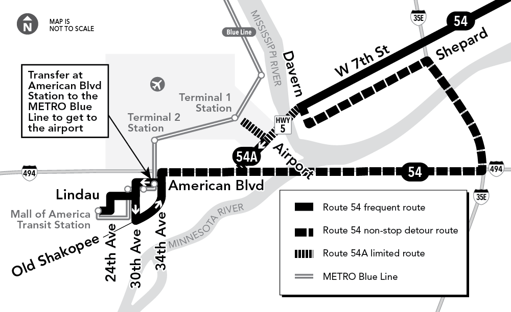 Map of Highway 5