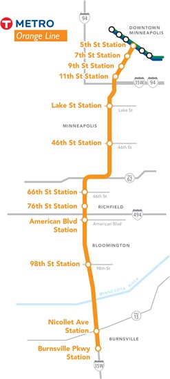 Washington Metro Map Orange Line - Map of world