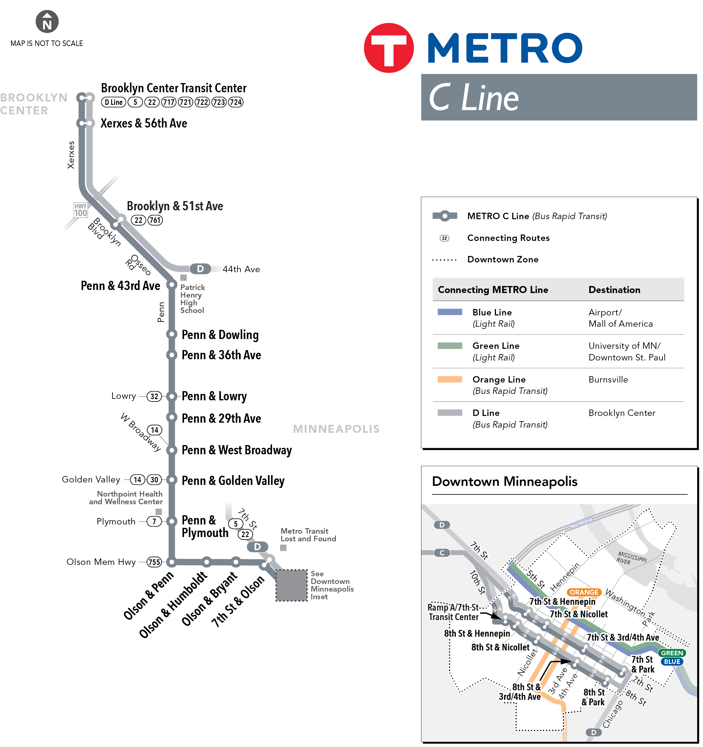 C Line Map