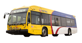 METRO Red Line bus