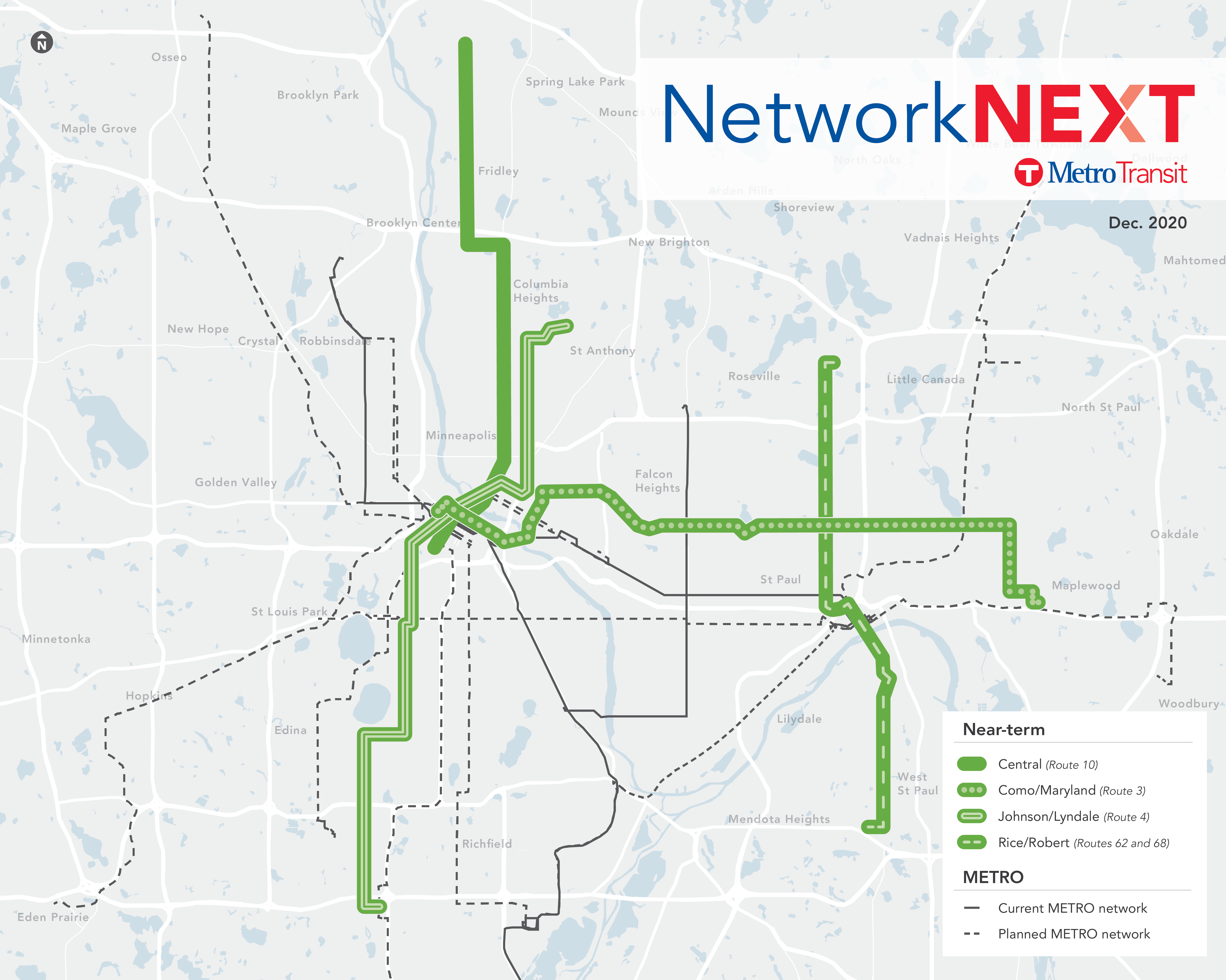 Network Next Tier One Map