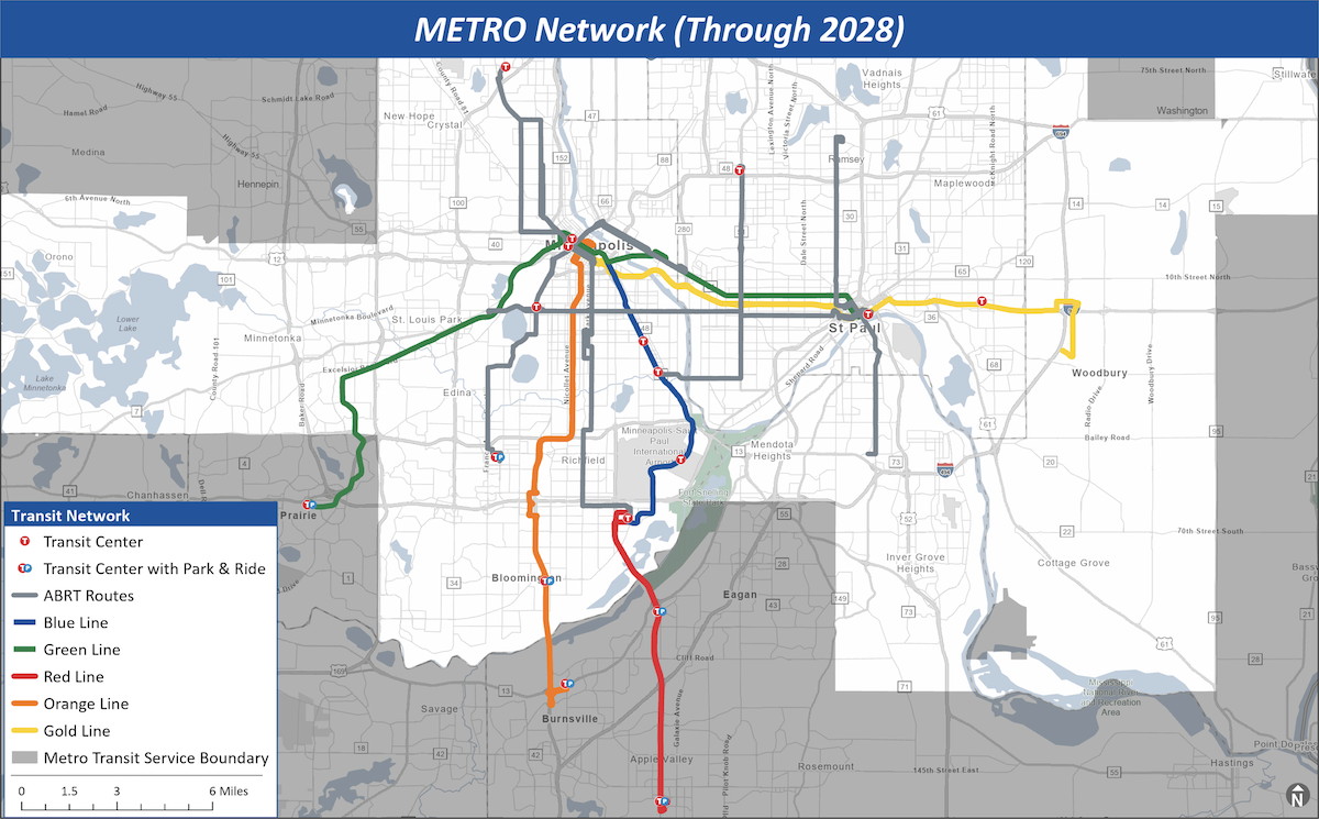 Network Now Metro through 2028