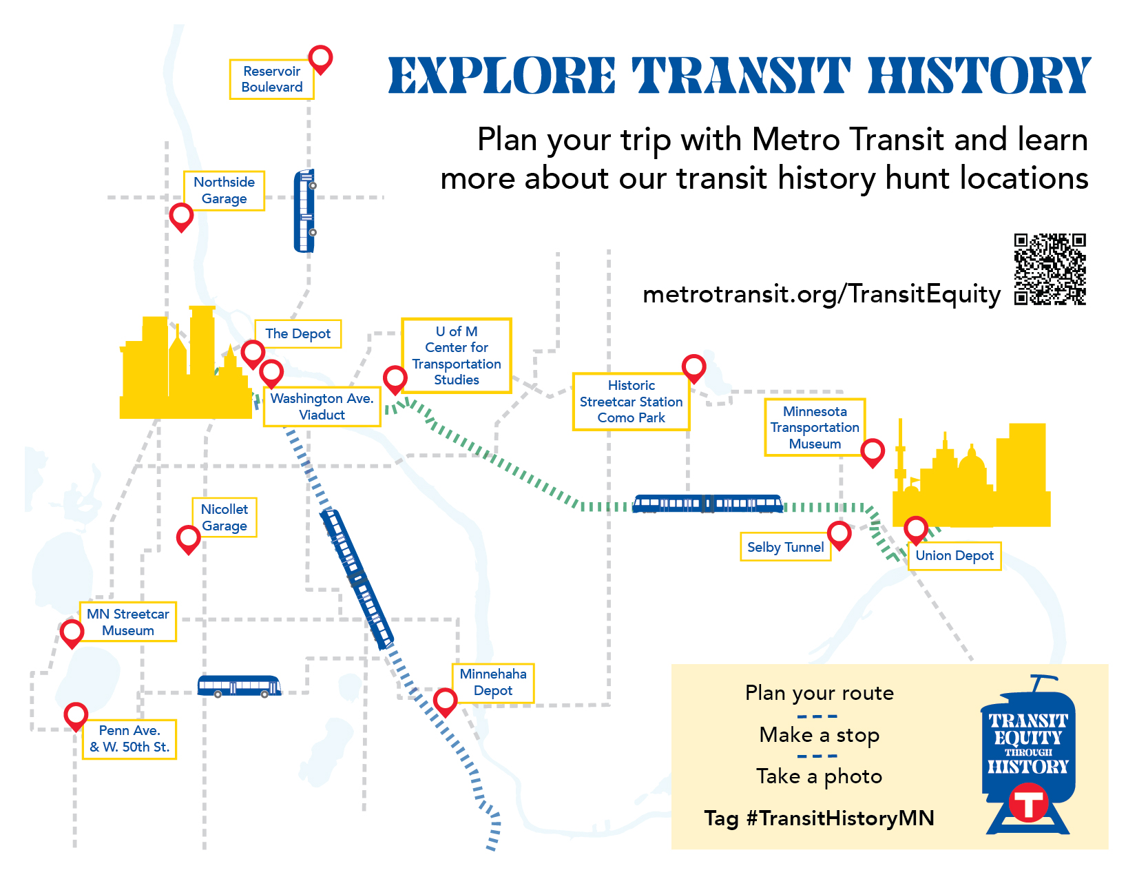 History Hunt map