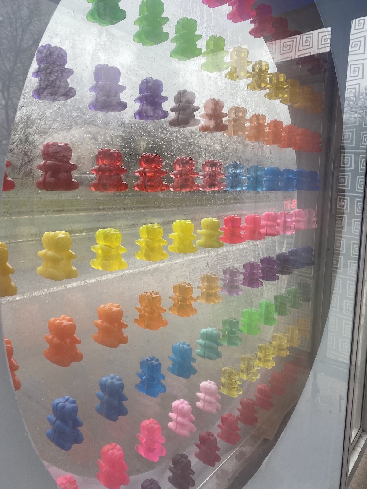 Gummi Bear Joy Art Installation