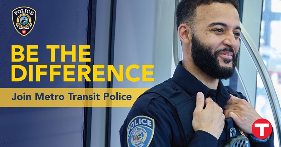Be the Difference as a Metro Transit Police Officer